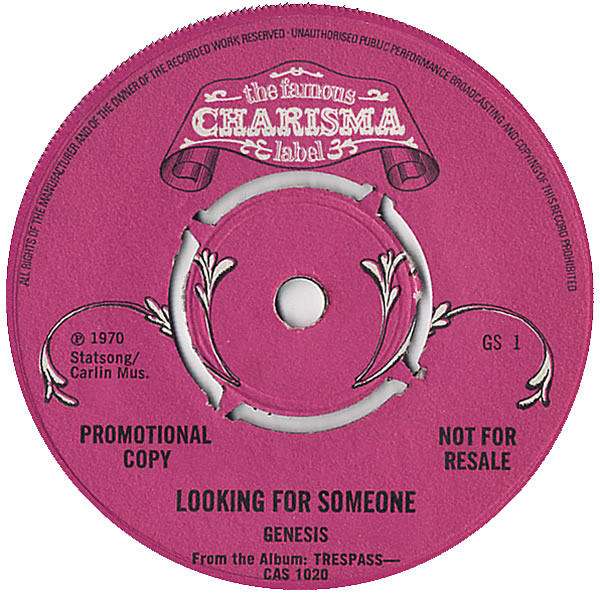 Genesis > Looking For Someone